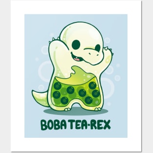 Boba Tea-Rex Posters and Art